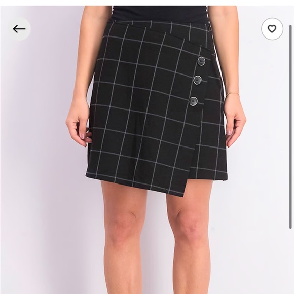 Mango MNG Plaid Skirt - Picture 2 of 8